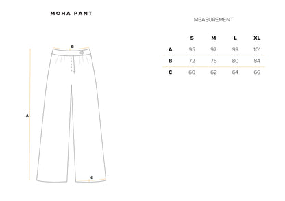 Moha Pant in Navy