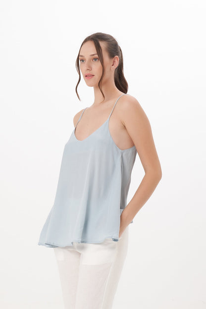 Neena Top in Sky Blue