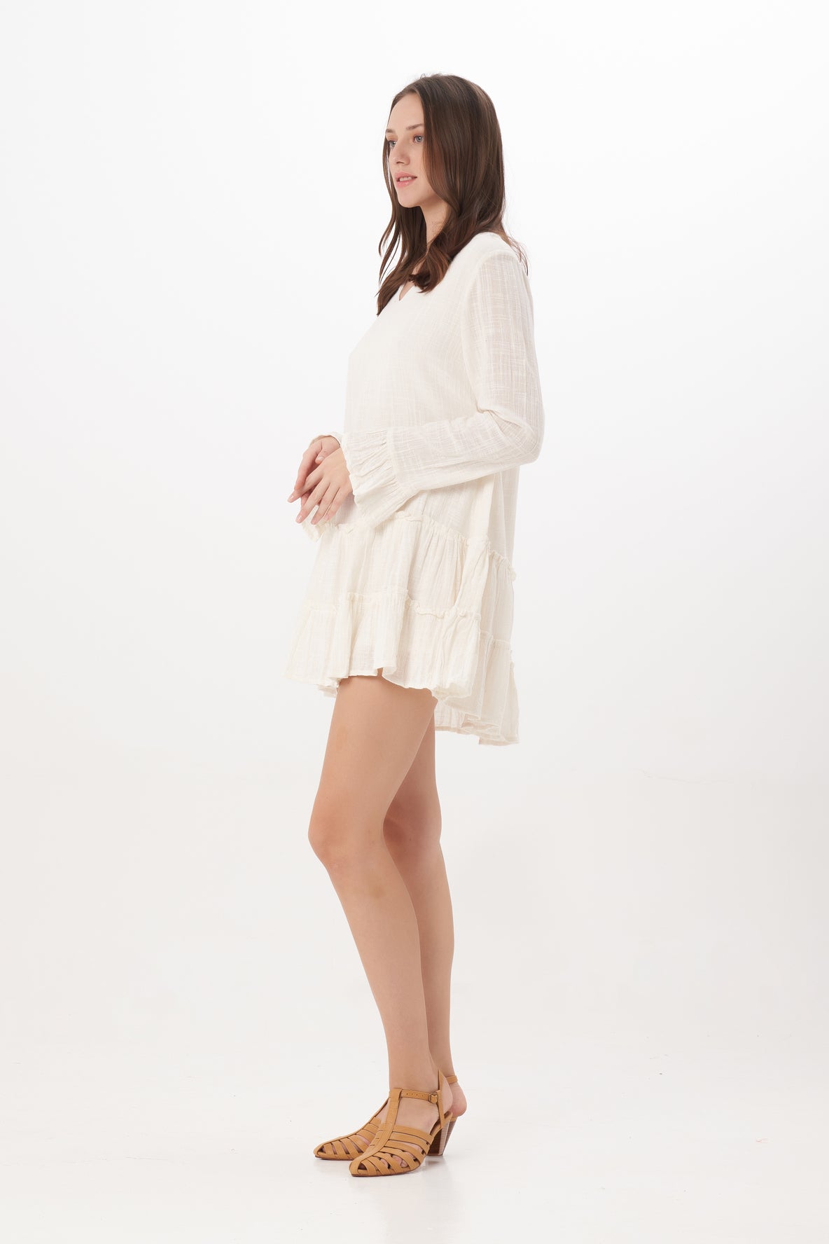 Nirmala Tunic in Off White