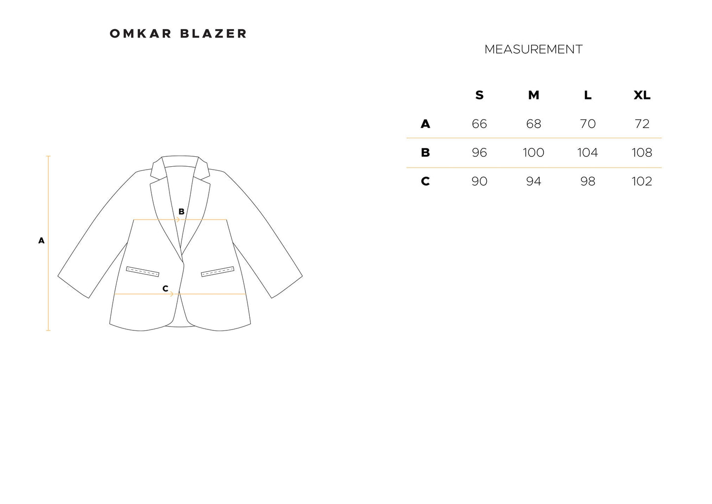 Omkar Blazer in Morning Mist