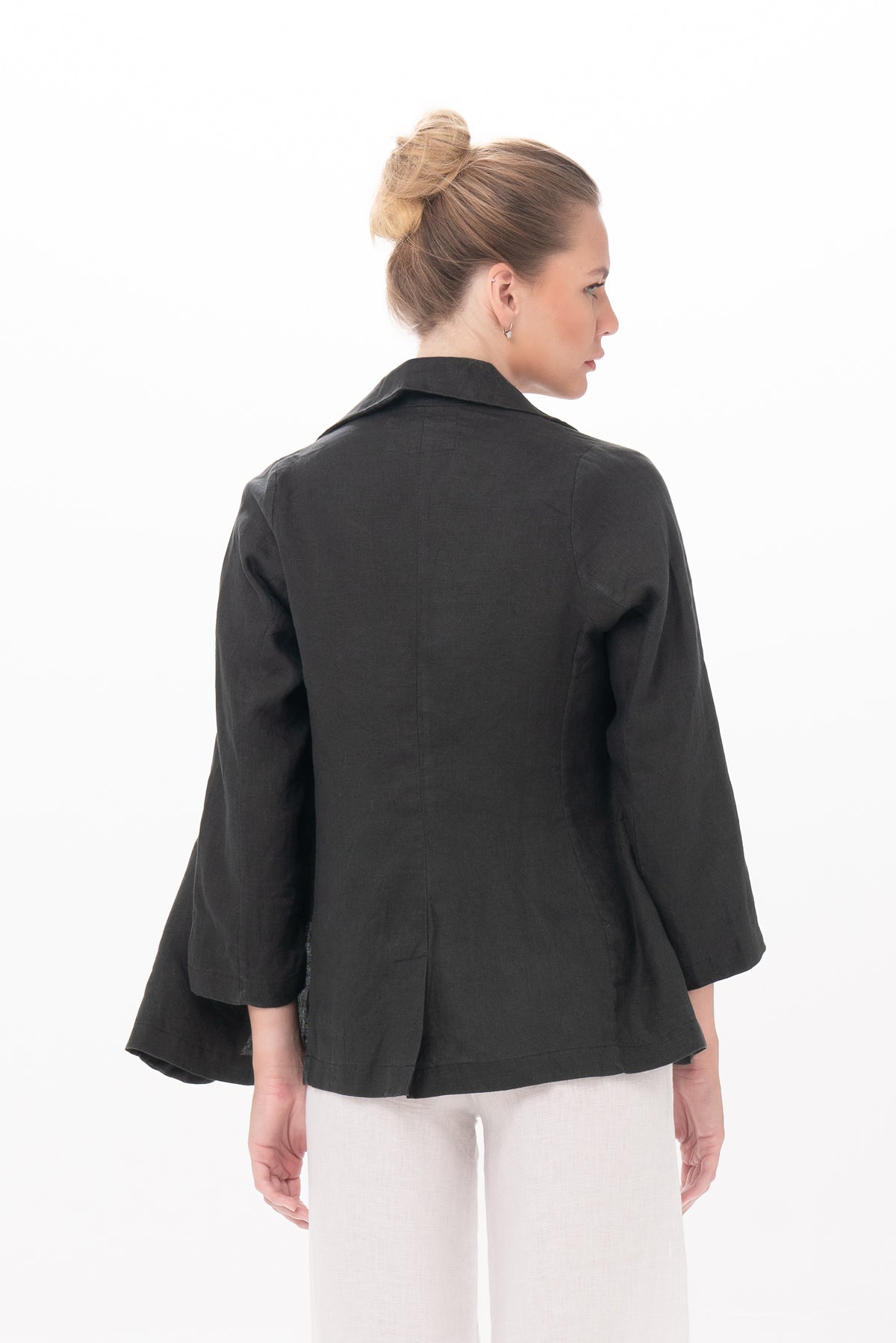 Omkar Blazer in Charcoal