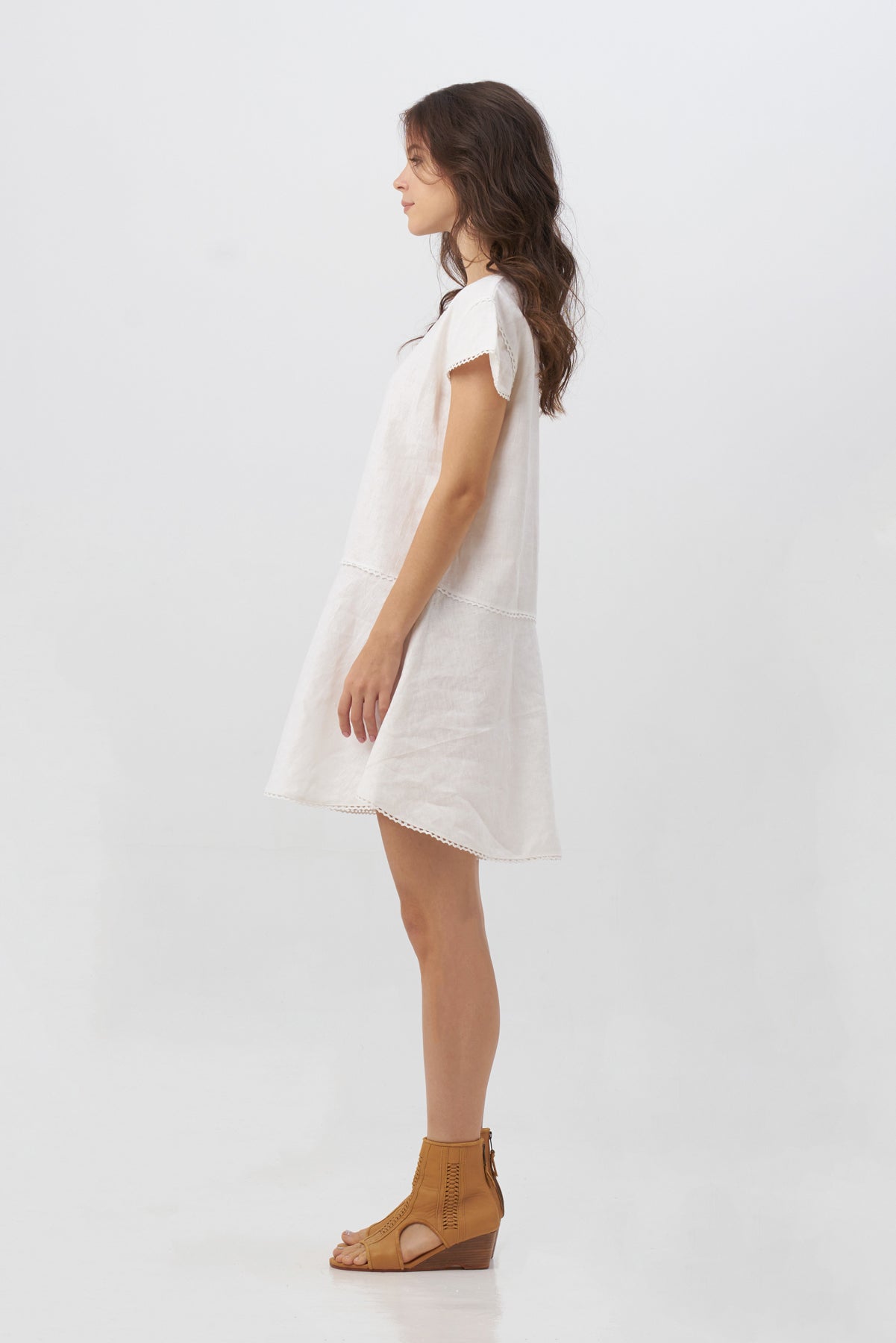 Praya Dress in Off White