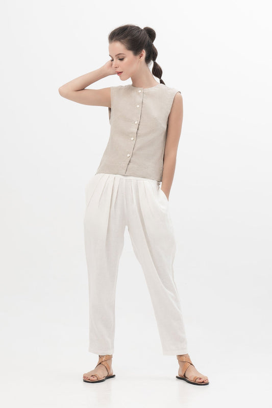 Radna Pant in Off White