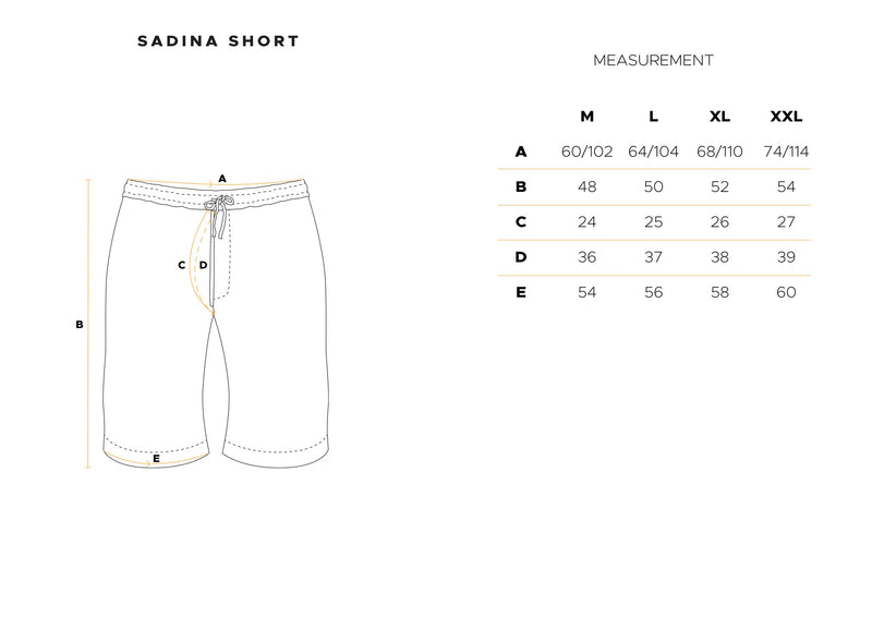 Sadina Short in Navy