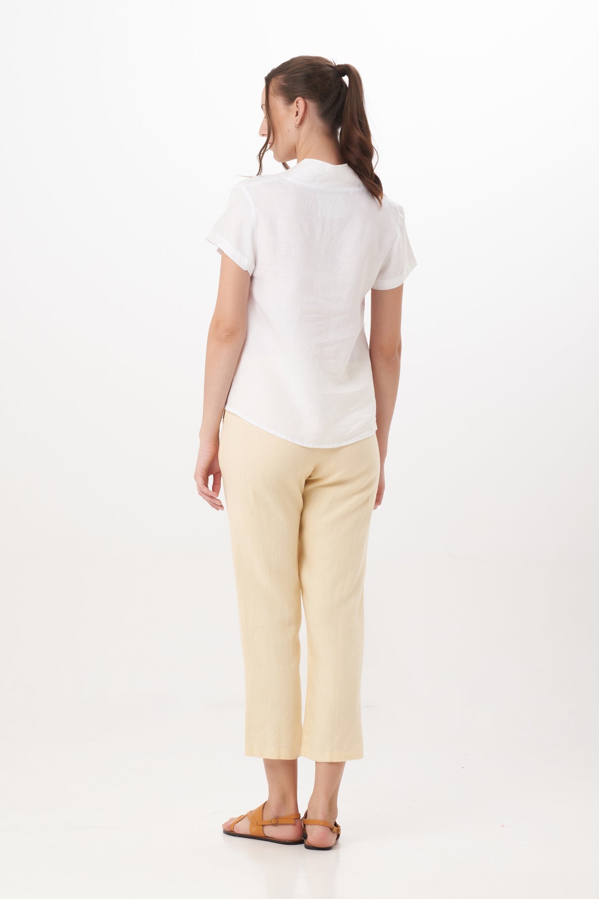 Safira Pant in Butter Cream