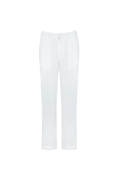 Safira Pant in Off White