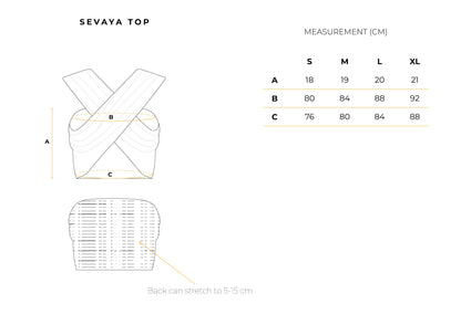 Sevaya Top in White