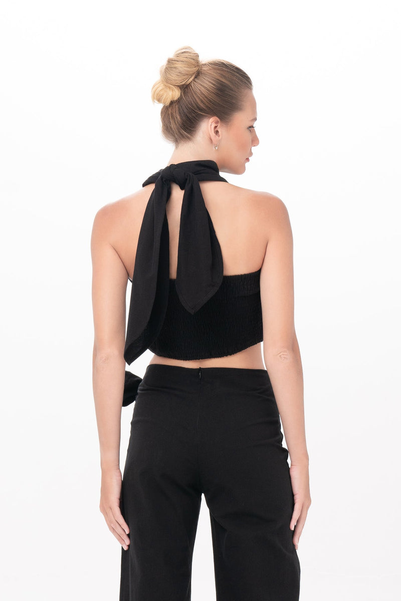 Sevaya Top in Black