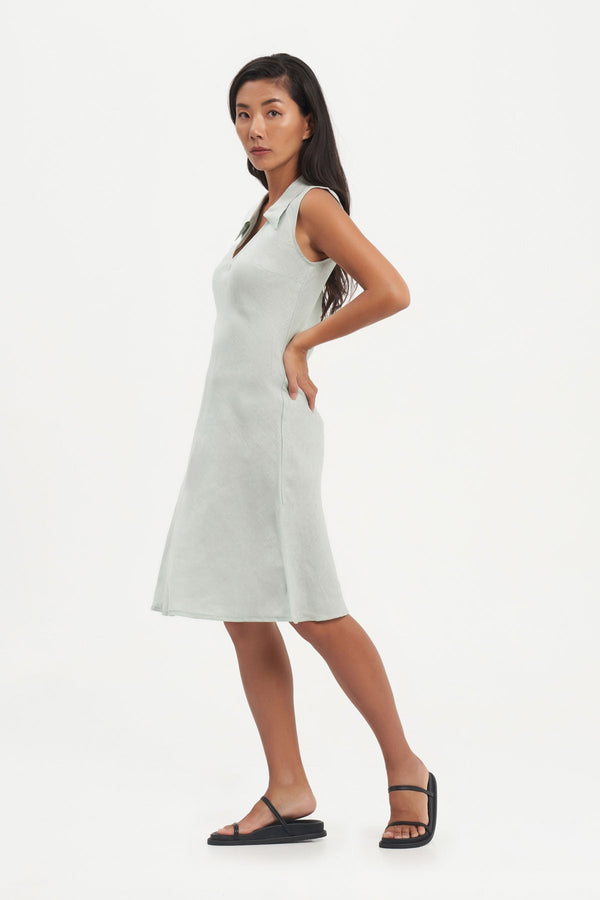 Sita Dress in Morning Mist