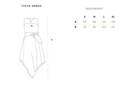 Tisya Dress in Mahogany