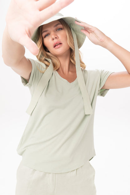 Wimala Hat in Vintage Green