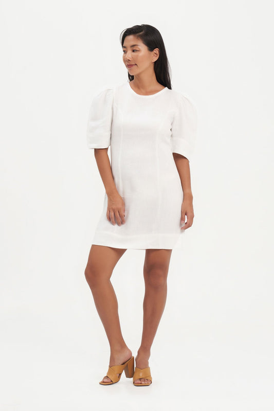 Zivaa Dress in Off White