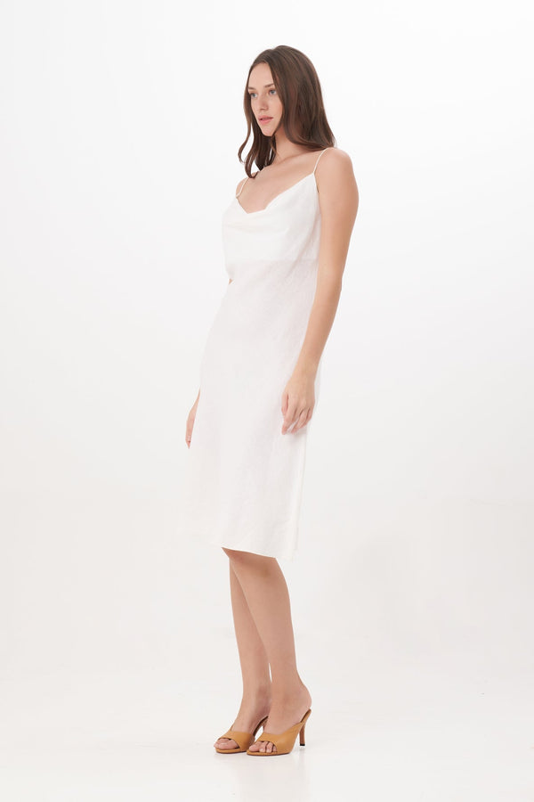 Zoya Dress in White