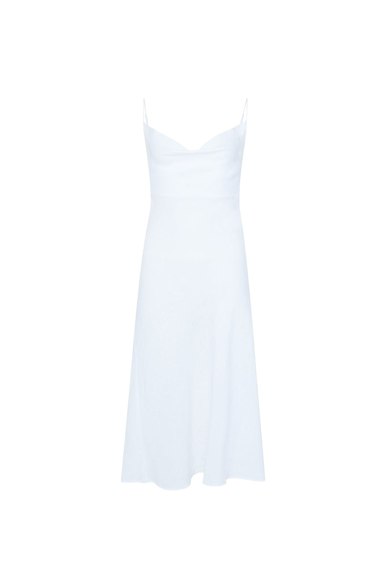 Zoya Dress in White