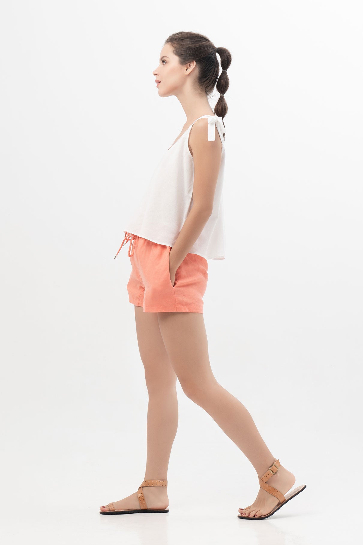 Andira Short in Living Coral