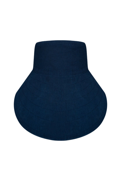 Champa Hat in Majolica Blue