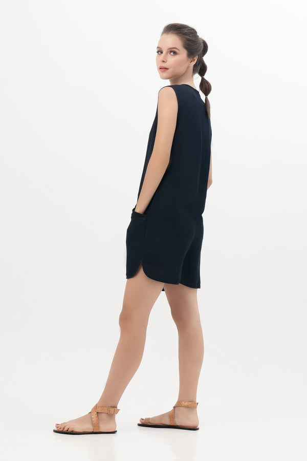 Ishita Jumpsuit in Navy