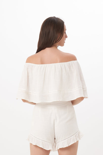 Paloma Top in Off White