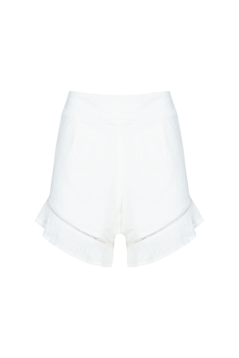 Pevita Short in Off White